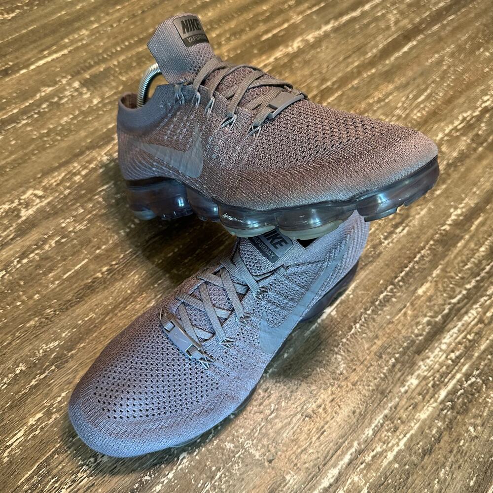 Nike Air Max Vapormax Neutral Tone Gunsmoke Gray 2018 Sneakers Women’s Size 11 - Picture 2 of 12